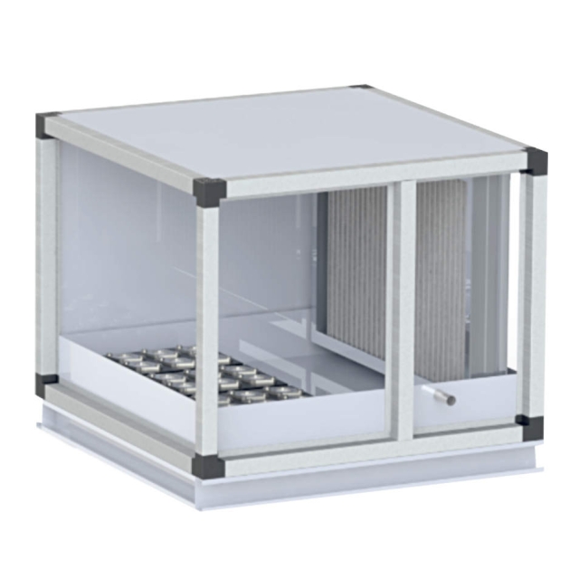 Секция парового увлажнителя