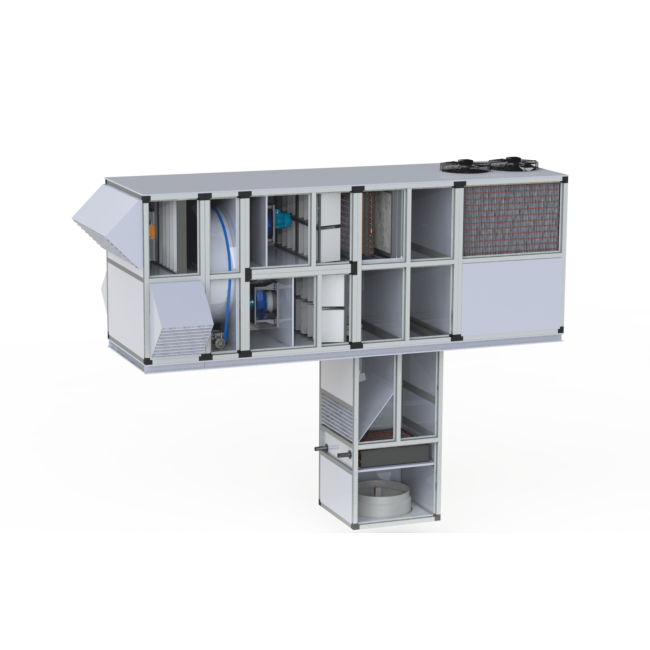 Крышные кондиционеры Т-образного типа