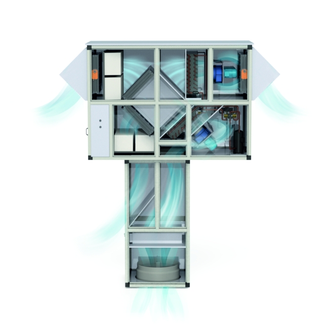 Крышные кондиционеры Т-образного типа